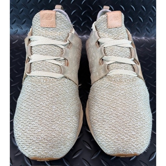 New Balance Fresh Foam Cruz Tan Cream MCRUZOT Mens SOFT sneakers size 13 - Picture 5 of 8